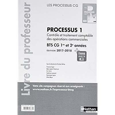 Emprunter Processus 1 Contrôle et traitement comptable des opérations commerciales BTS CG 1re et 2e années. Li livre