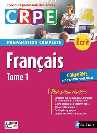 Emprunter Francais écrit. Tome 1, Edition 2018 livre