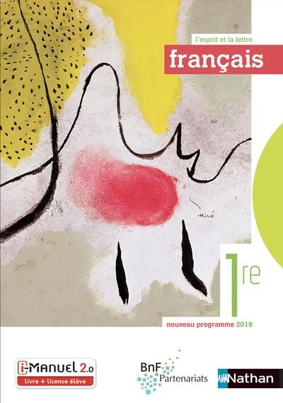 Emprunter Français 1re l'esprit et la lettre. Edition 2019 livre