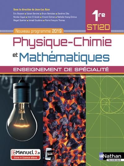 Emprunter Physique-Chimie et Mathématiques 1re STI2D. Enseignement de spécialité, Edition 2019 livre