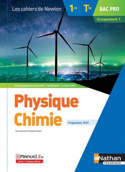 Emprunter Physique Chimie 1re/Tle Bac Pro Groupement 1. Edition 2020 livre