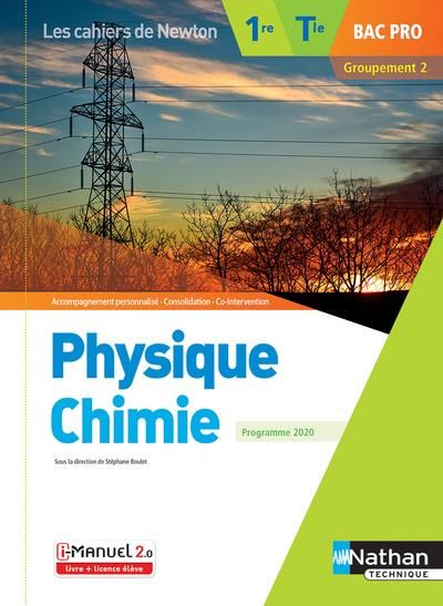 Emprunter Physique Chimie 1re/Tle Bac Pro Groupement 2. Edition 2020 livre