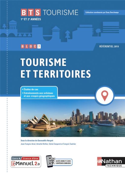 Emprunter Bloc 7 Tourisme et territoires BTS Tourisme 1re et 2e années. Edition 2021 livre