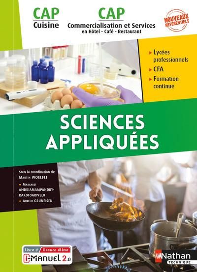 Emprunter Sciences appliquées CAP. Edition 2021 livre