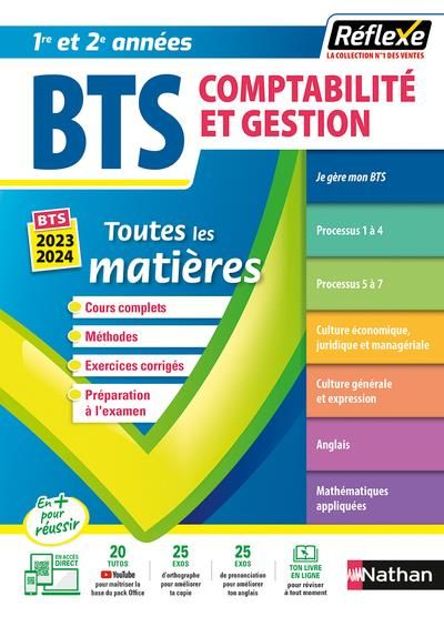 Emprunter Toutes les matières BTS CG 1re / 2e années. Edition 2022-2023 livre