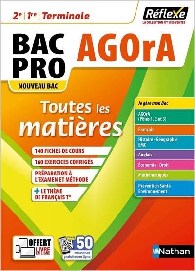 Emprunter Toutes les matières Bac Pro AGOrA 2de / 1re / Terminale. Edition 2022 livre