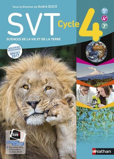 Emprunter Sciences de la Vie et de la Terre Cycle 4 (5e/4e/3e) livre