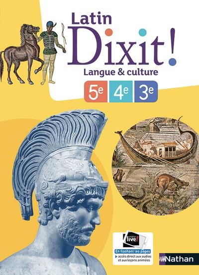 Emprunter Latin Dixit ! Langue & culture 5e, 4e, 3e livre