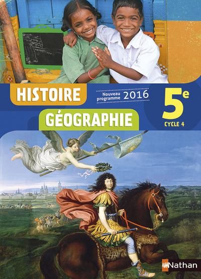 Emprunter Histoire Géographie 5e Cycle 4. Edition 2016 livre