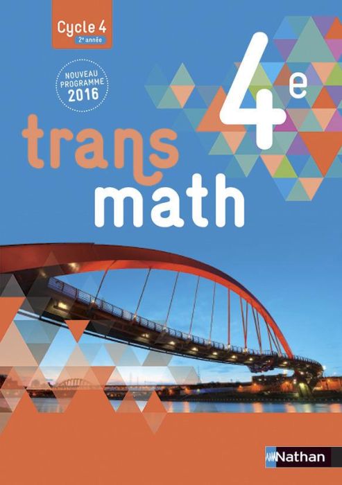 Emprunter Transmath 4e. Edition 2016 livre