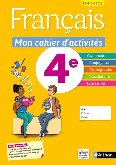 Emprunter Français 4e. Mon cahier d'activités livre