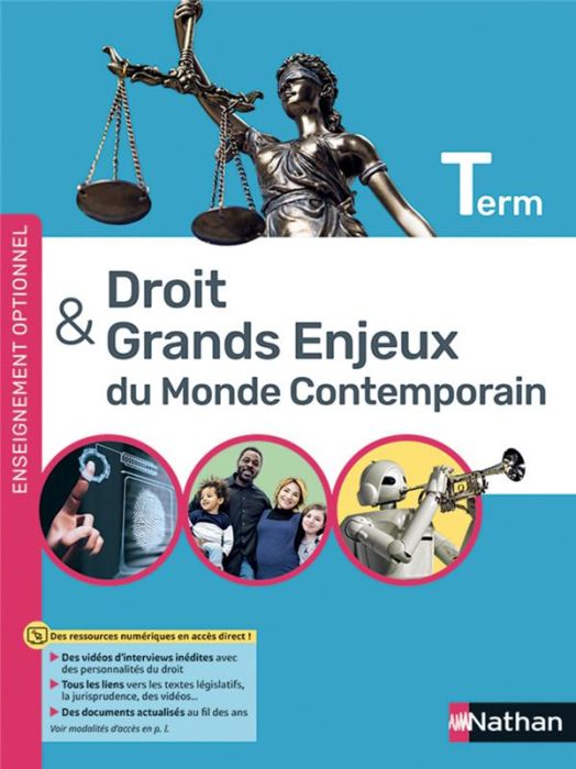 Emprunter Droit et grands enjeux du monde contemporain Terminale. Edition 2021 livre