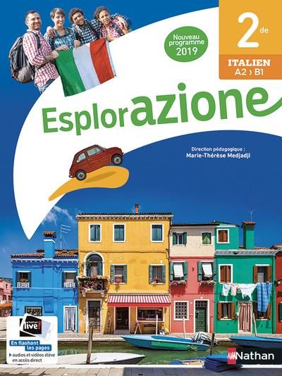 Emprunter Italien 2de A2>B1 Esplorazione. Edition 2019 livre