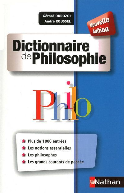 Emprunter Dictionnaire de Philosophie livre