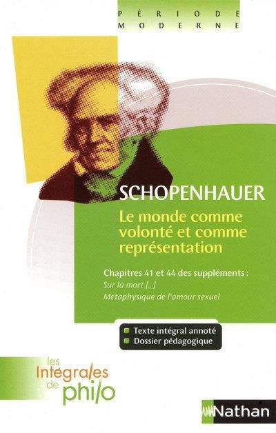 Emprunter Le Monde comme volonté et comme représentation. Chapitres 41 et 44 des Suppléments : Sur la mort et livre