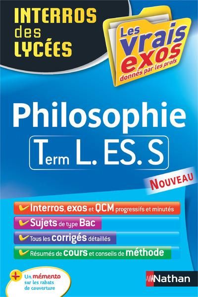 Emprunter Philosophie Tle L-ES-S livre