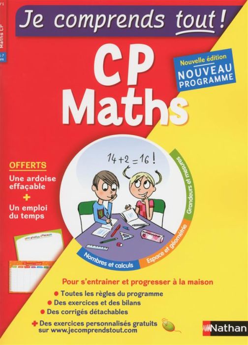 Emprunter Maths CP. Edition 2016 livre