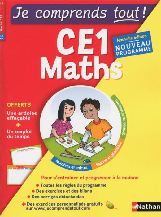 Emprunter Maths CE1 Je comprends tout ! livre