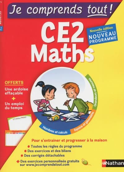 Emprunter Mathématiques CE2 Je comprends tout ! Edition 2016 livre