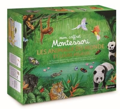 Emprunter Les animaux du monde et leurs milieux. 36 figurines cartonnées d'animaux, 6 planches milieux, 2 plan livre