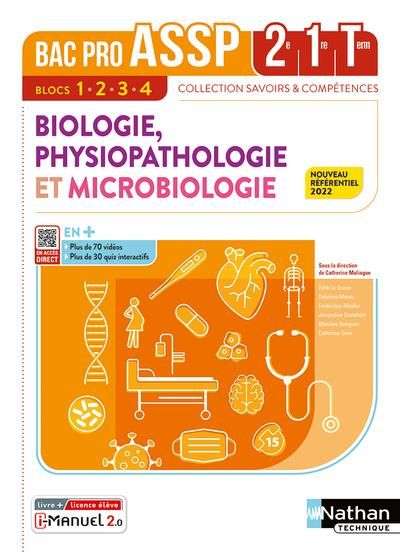 Emprunter Biologie, physiopathologie et microbiologie 2e-1re-Tle Bac Pro ASSP. Edition 2022 livre