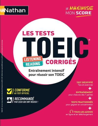 Emprunter Les Tests TOEIC corrigés. Reading Listening, Edition 2023 livre