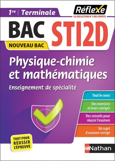 Emprunter Physique-chimie et mathématiques 1re et Tle STI2D. Enseignement de spécialité, Edition 2023 livre