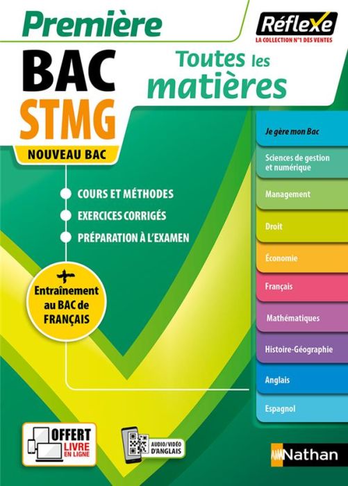 Emprunter Toutes les matières 1re STMG. Edition 2023 livre