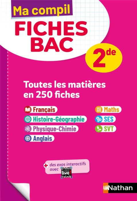 Emprunter Ma Compil Fiches Bac 2de. Edition 2023 livre