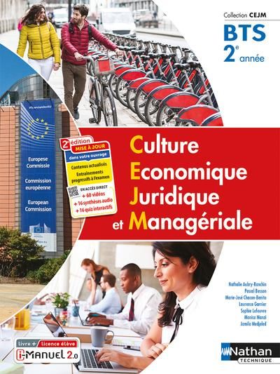 Emprunter Culture économique juridique et managériale BTS 2e année. 2e édition livre