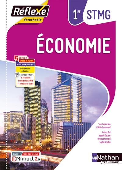 Emprunter Economie 1re STMG. 3e édition livre