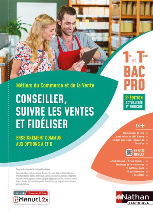 Emprunter Conseiller, suivre les ventes et fidéliser 1re et Tle Bac Pro. 2e édition actualisée livre