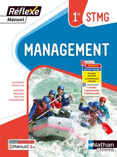 Emprunter Management 1re STMG Réflexe. Livre + licence élève, Edition 2023 livre