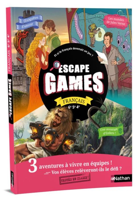 Emprunter Kit pédagogique Escape Game Français 6e 5e 4e livre