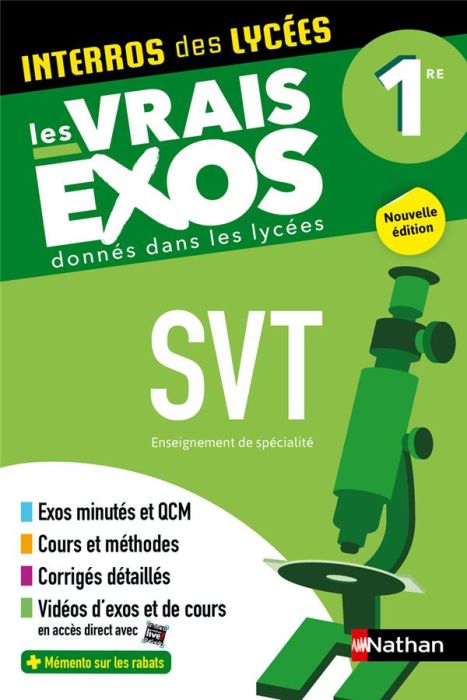 Emprunter SVT 1re. Edition 2023 livre