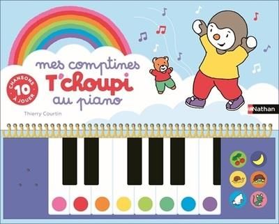 Emprunter Mes comptines T'choupi au piano livre