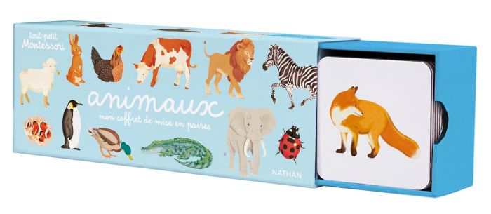 Emprunter Animaux. Mon coffret de mise en paires livre