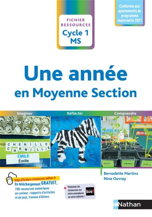 Emprunter Une année en Moyenne Section. Fichier ressources Cycle 1 MS livre