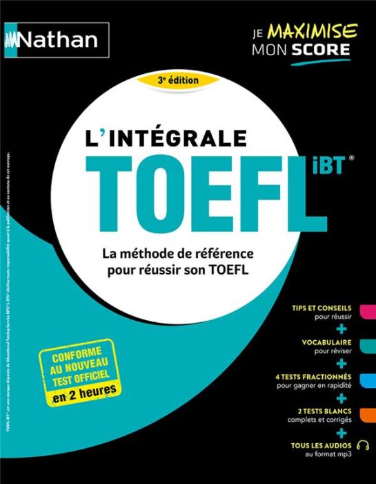 Emprunter L'intégrale TOEFL - La méthode de référence pour réussir son TOEFL livre