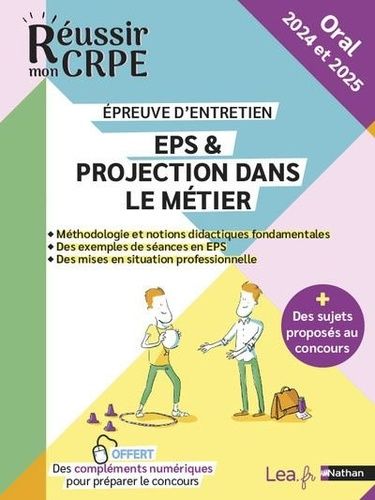 Emprunter Réussir l'entretien : CRPE - EPS & Projection dans le métier - 2024 et 2025 livre