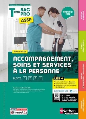 Emprunter ASSP Tome unique Tle BAC Pro ASSP - 2024 - Manuel - élève - + iManuel livre