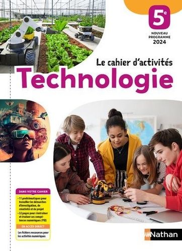 Emprunter Technologie 5e. Cahier d'activités élève, Edition 2024 livre