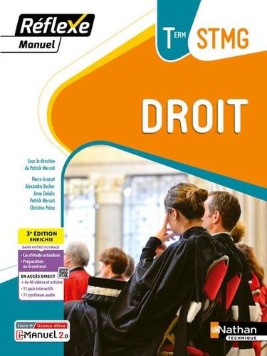 Emprunter Droit Tle STMG. 3e édition livre