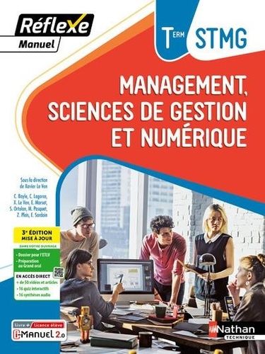 Emprunter Manuel Réflexe - Management, Sciences de gestion et numérique Tle STMG BAC STMG - 2024 - Manuel - él livre