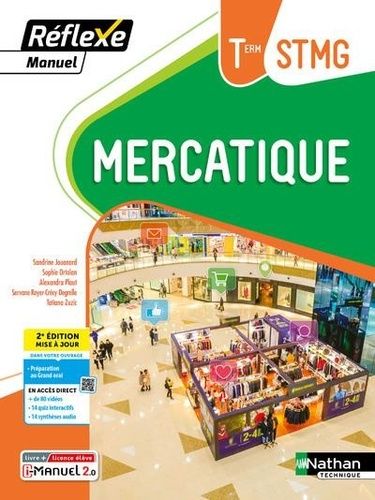 Emprunter Mercatique Tle STMG. Edition 2024 livre