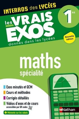 Emprunter Maths spécialité 1re livre