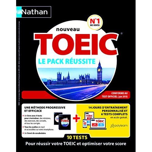 Emprunter Nouveau TOEIC. Le pack réussite , Edition 2018 livre