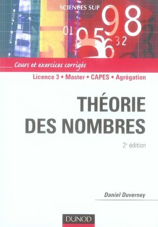 Emprunter Théorie des nombres. 2e édition livre