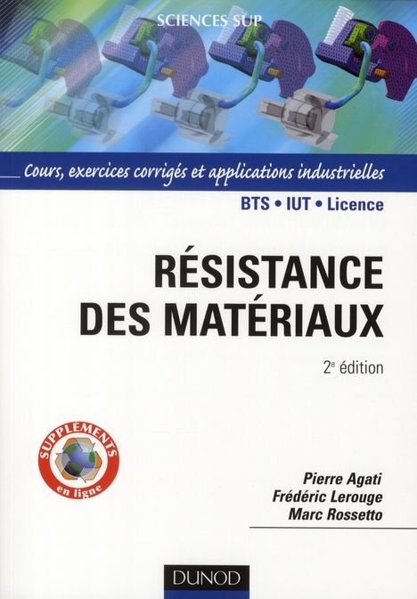 Résistance Des Matériaux. Cours, Exercices Corrigés Et Applications ...