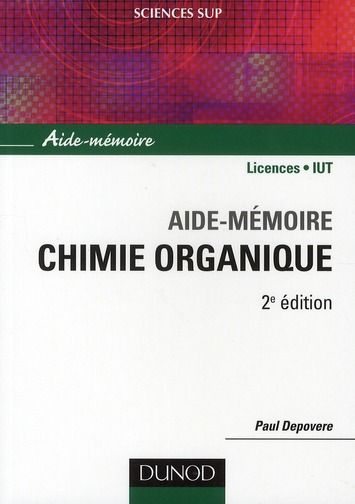 Emprunter Aide-mémoire de chimie organique. Nomenclature et réactivité, 2e édition livre